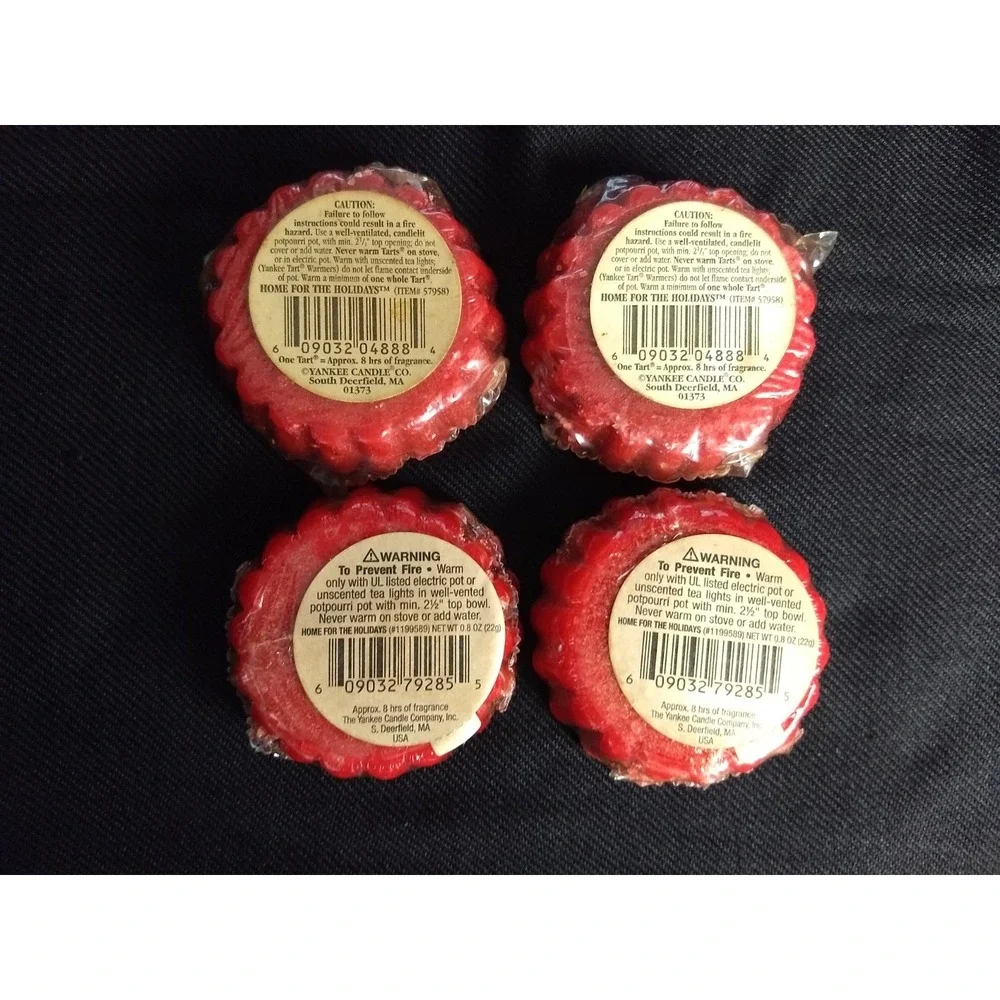 Yankee Candle Tart Wax Melts Lot 14 Retired Home for Holiday White Christmas NEW